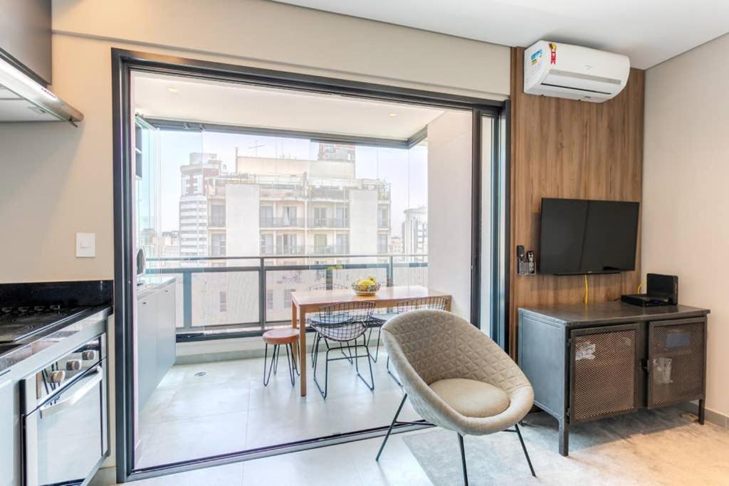 Apartamento De 1 Dormitorio No Coracao De Pinheiros Sao Paulo Exterior photo